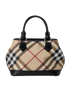 Nova Check Tote, back view